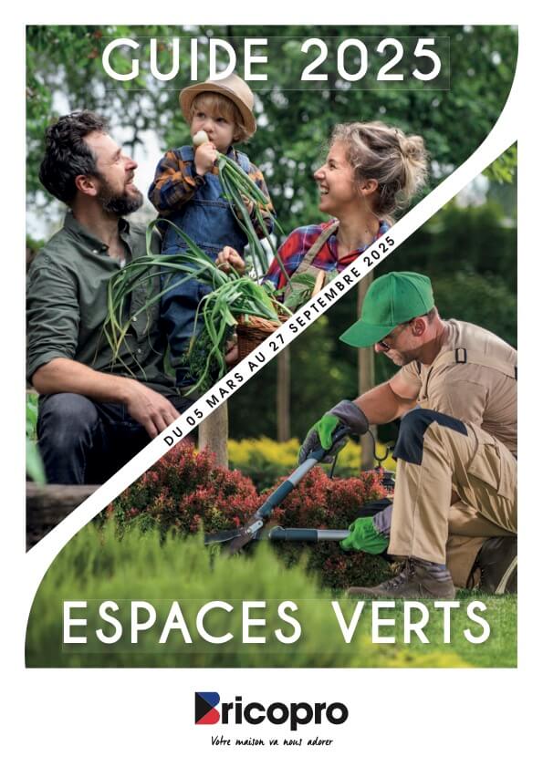 Couverture Guide Espaces Verts 2025